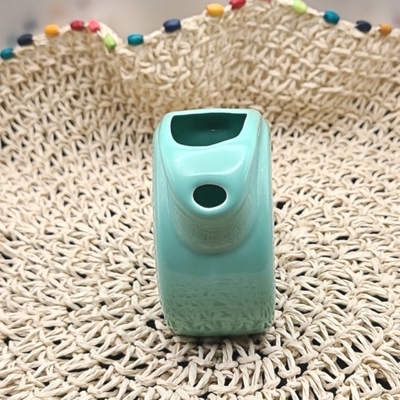 FIESTAWARE HLC Collectible Vintage Retired Sea Mist Mini Disc Pitcher - Picture 3 of 5